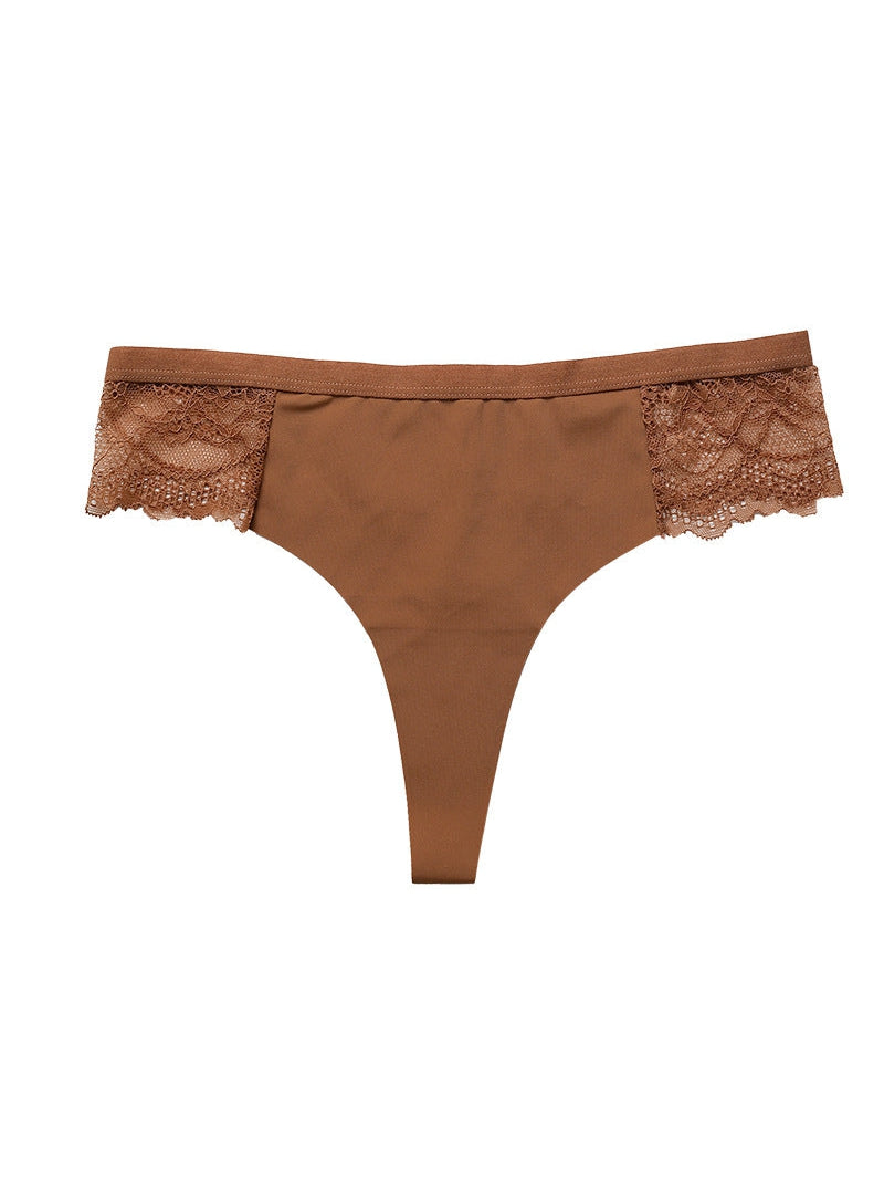 Liviabliss 7171 - Leopard Baskılı Dantel T-String Külot