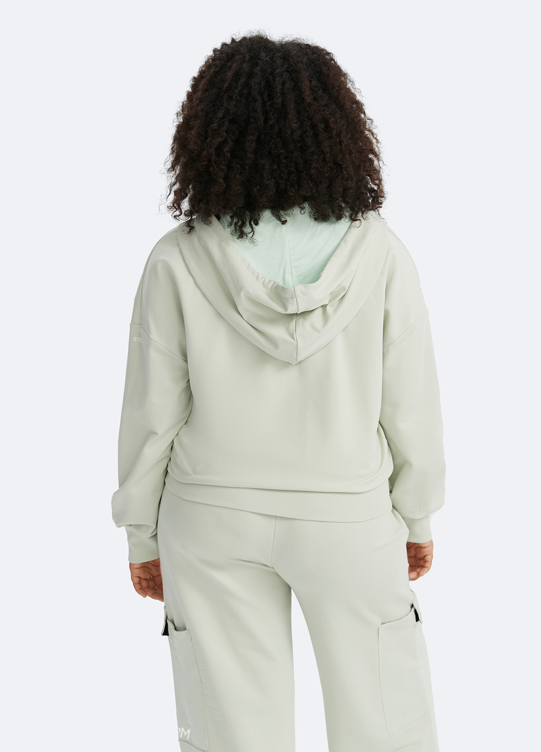 Cepli Fermuarli Kapusonlu Sweatshirt