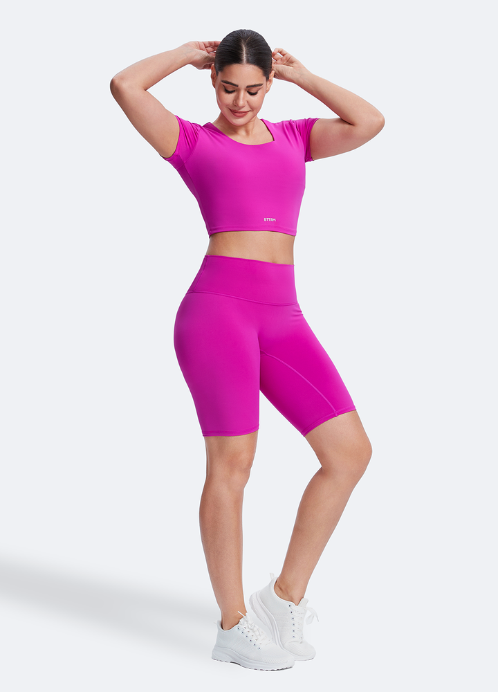 Şekillendirici Fit Pilates Şortu