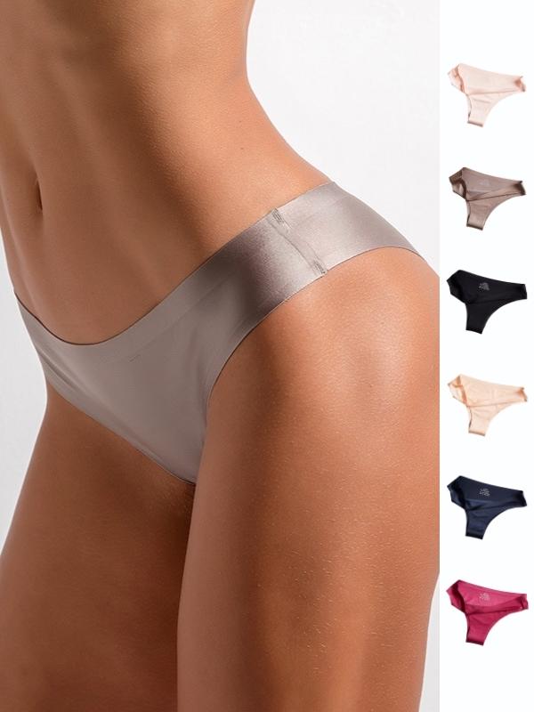 Liviabliss 7128 - Solid Ice Silk Shorts String Külot