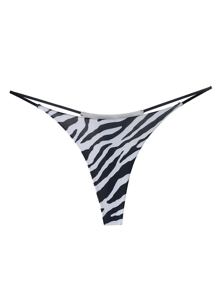Liviabliss 7135 - Leopard Baskılı T-String String Külot