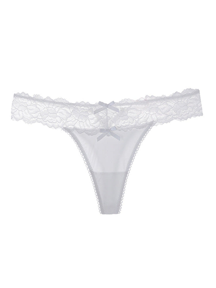 Liviabliss 7137 - Mesh Solid Color Dantel Underwears
