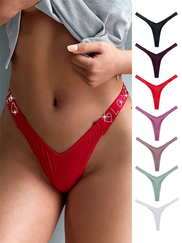 Liviabliss 7162 - Sparkling Diamond Ice-silk Sports Külot