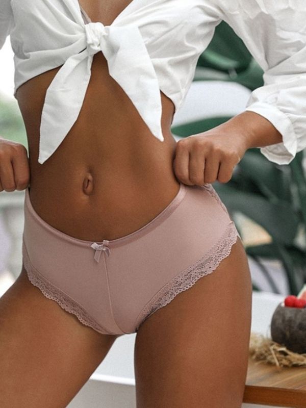 Liviabliss 7143 - Low Waist Dantel Sports Fitness Triangle Külot String Külot