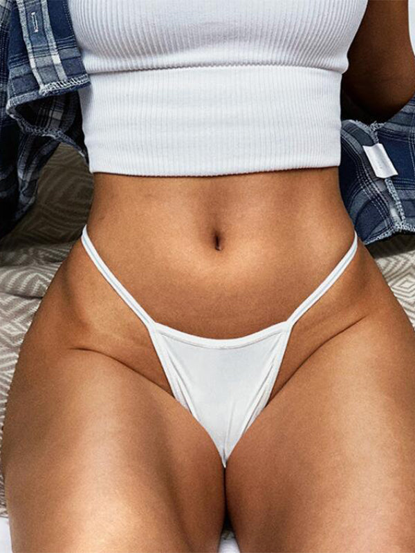 LIVIABLISS 7248 – Seksi Tek Renk T-String Külot
