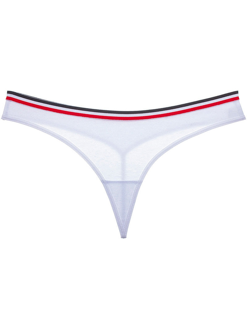 Liviabliss 7138 - Trendy Stripe T-String Fitness String Külot