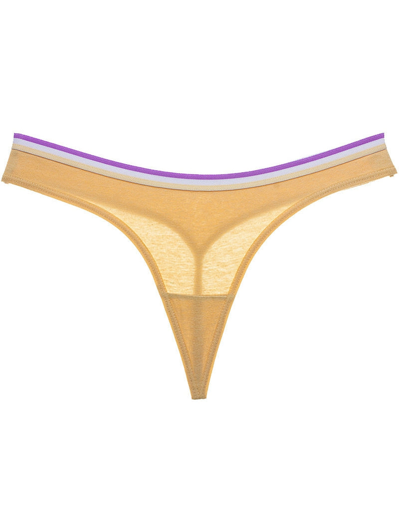 Liviabliss 7138 - Trendy Stripe T-String Fitness String Külot