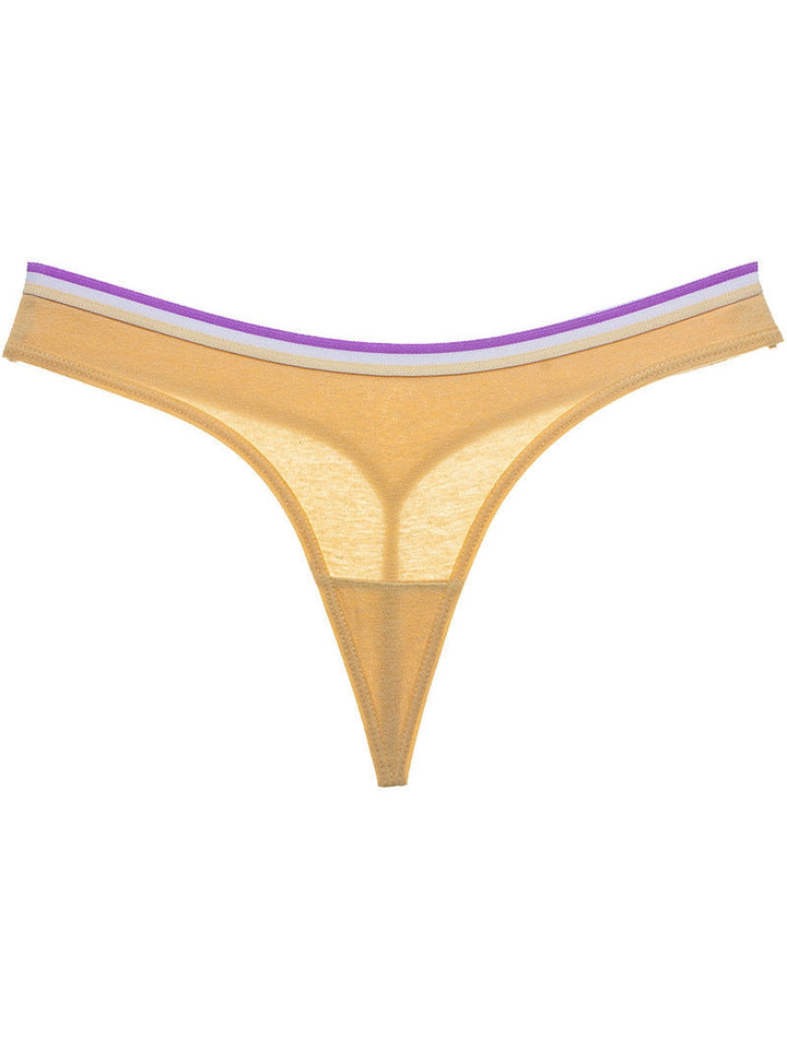 Liviabliss 7138 - Trendy Stripe T-String Fitness String Külot