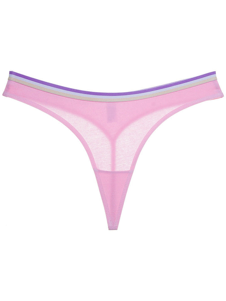 Liviabliss 7138 - Trendy Stripe T-String Fitness String Külot