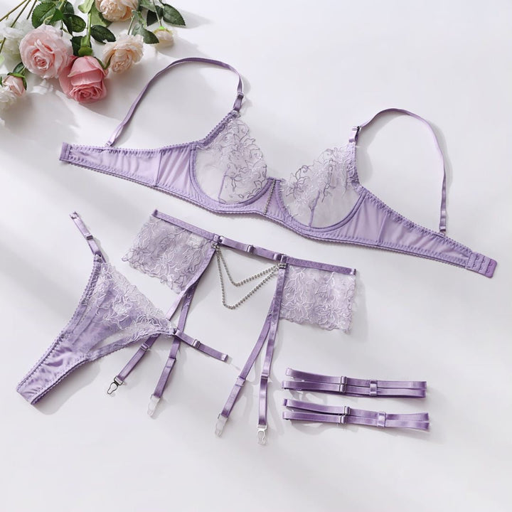 Livia  3036 Evie Fancy Garter Set