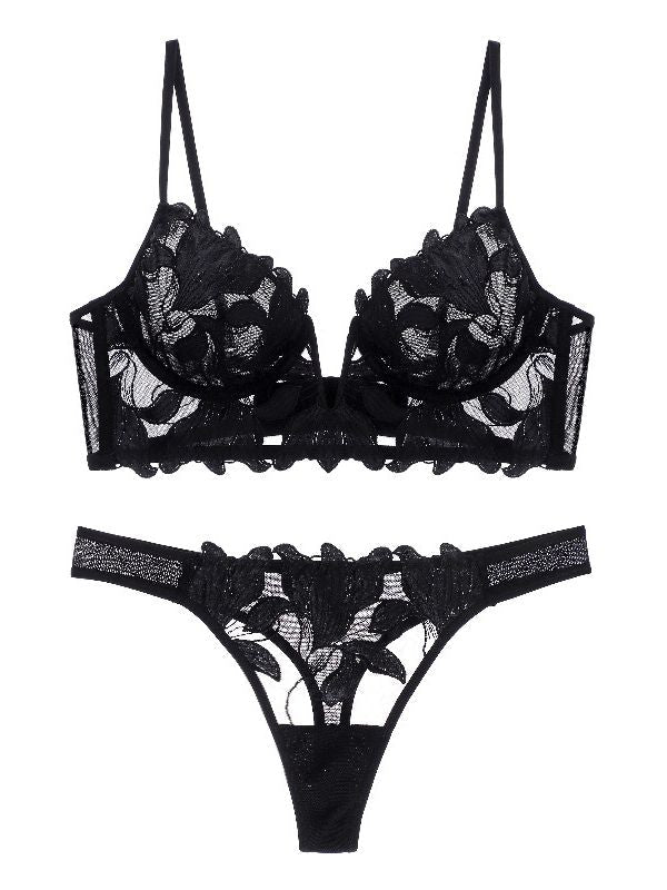 Liviabliss 7168 - Lily Embroidered Mesh Külot