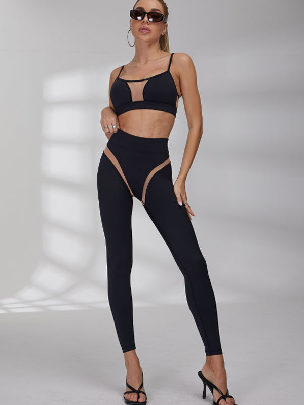 LIVIA 5749 Süper Seksi Özel Tasarım File Spor Bra