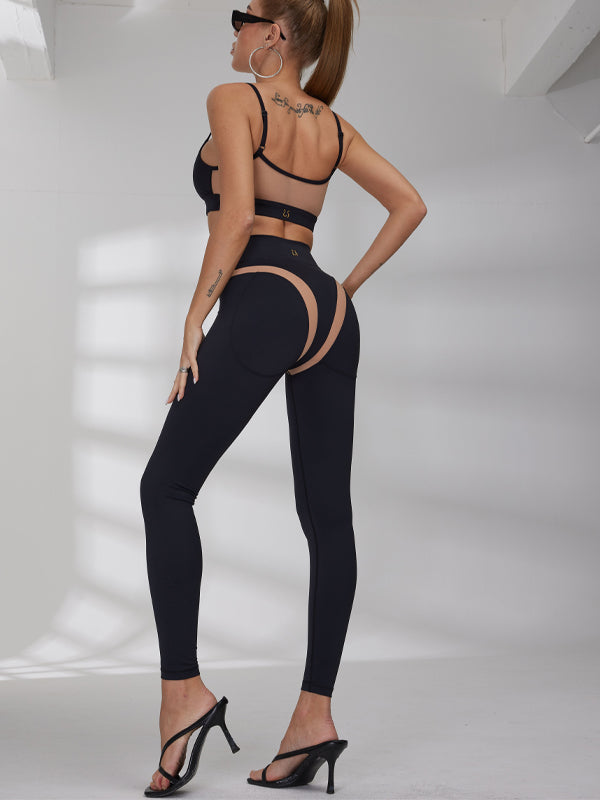LIVIA 5749 Süper Seksi Özel Tasarım File Spor Bra