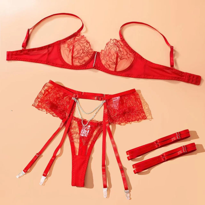 Livia  3036 Evie Fancy Garter Set