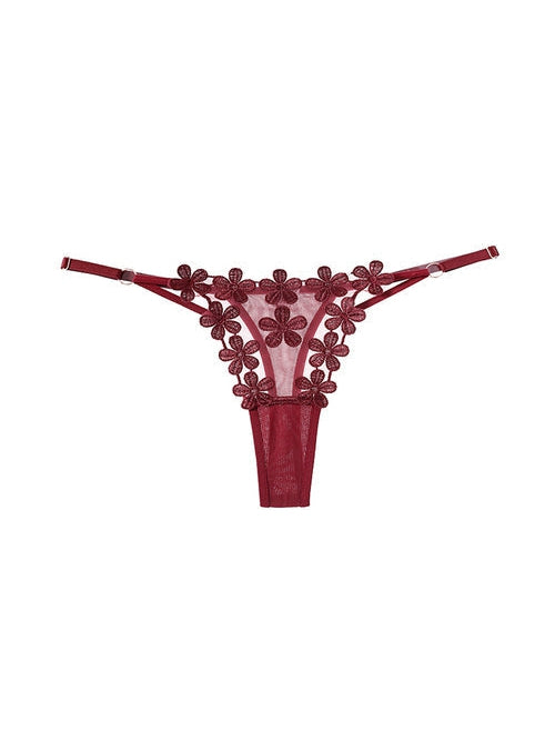 Liviabliss 7174 - Dantel Flower T-String Külot