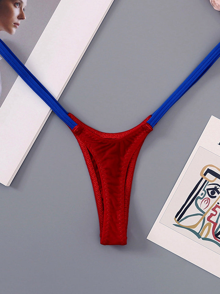 LIVIABLISS 7212 – Kontrast Renk T-String Külot