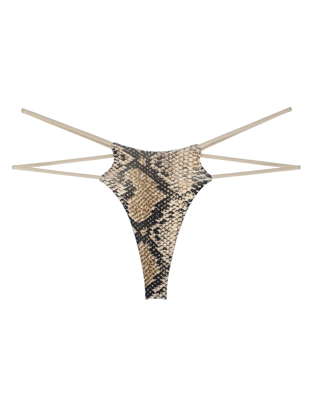 Liviabliss 7149 - Özel Double Girdle Leopard Sports Külot