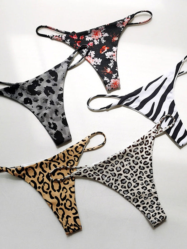 Liviabliss 7135 - Leopard Baskılı T-String String Külot