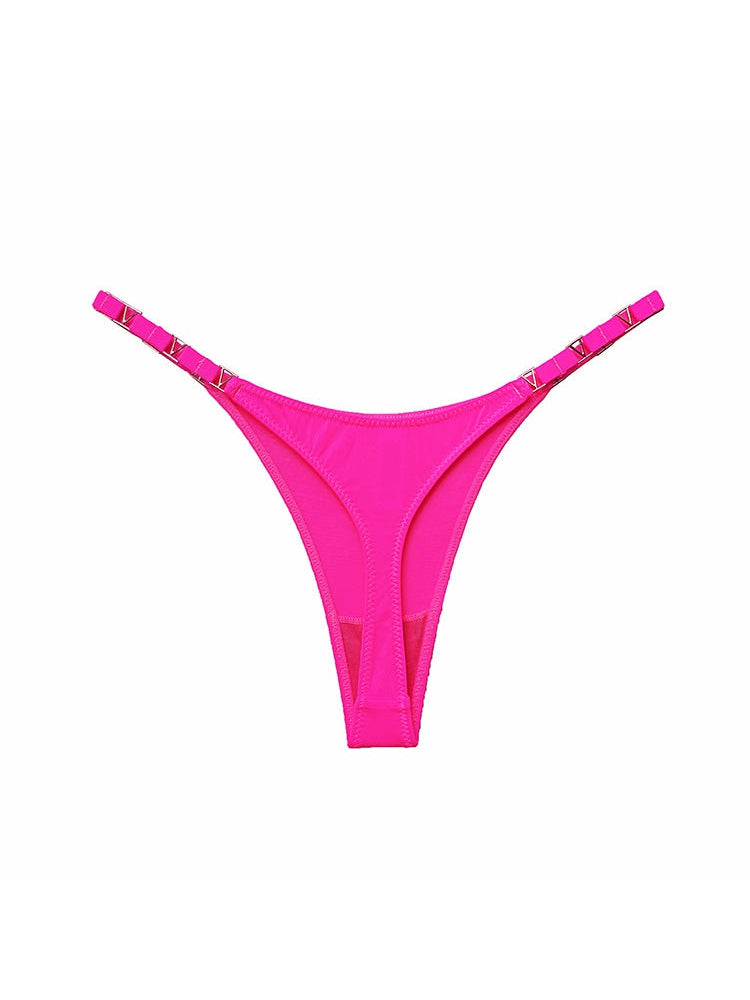 Liviabliss 7130 - Metal Animal Baskılı T-String Külot