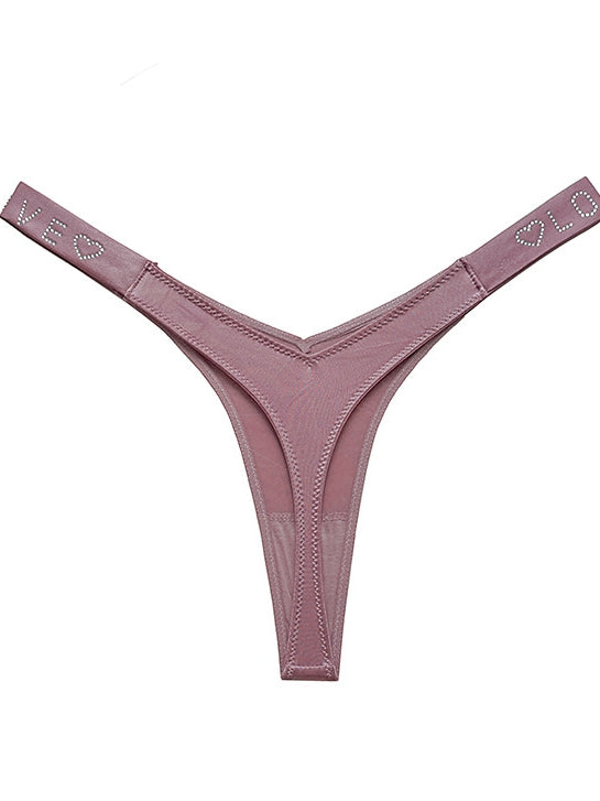 Liviabliss 7162 - Sparkling Diamond Ice-silk Sports Külot