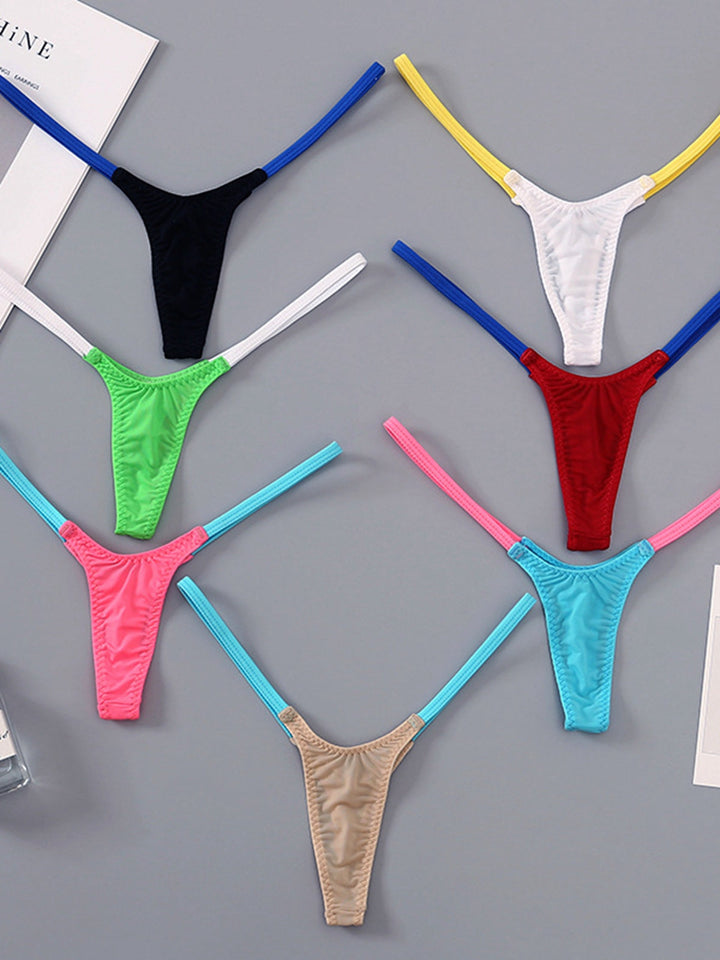 LIVIABLISS 7212 – Kontrast Renk T-String Külot