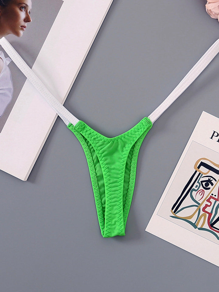 LIVIABLISS 7212 – Kontrast Renk T-String Külot