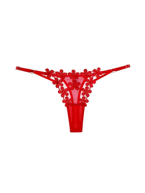 Liviabliss 7174 - Dantel Flower T-String Külot