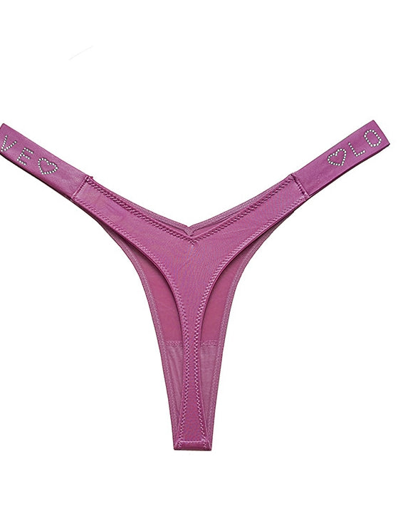 Liviabliss 7162 - Sparkling Diamond Ice-silk Sports Külot
