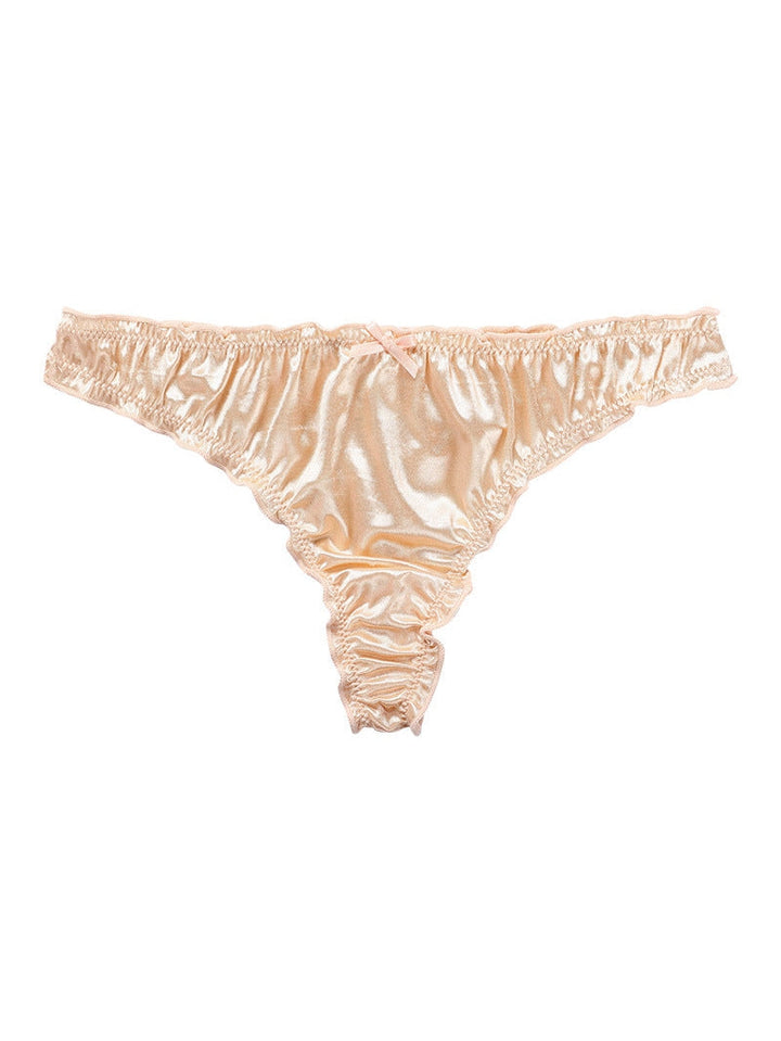 Liviabliss 7161 - Velvet Bow-knot T-String Külot