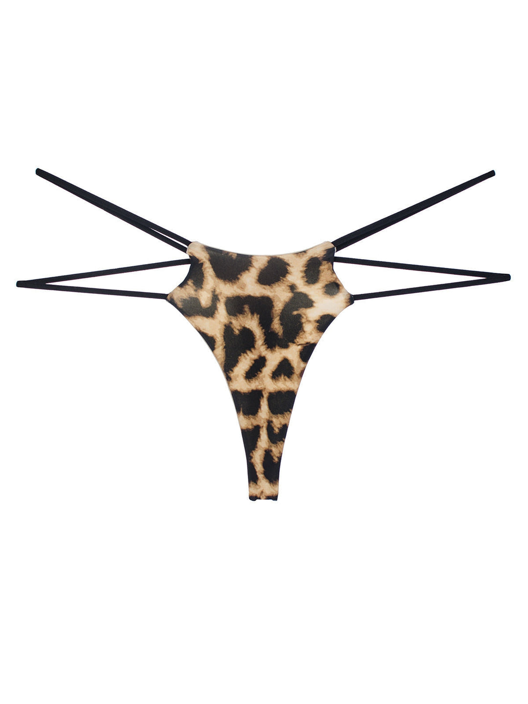 Liviabliss 7149 - Özel Double Girdle Leopard Sports Külot