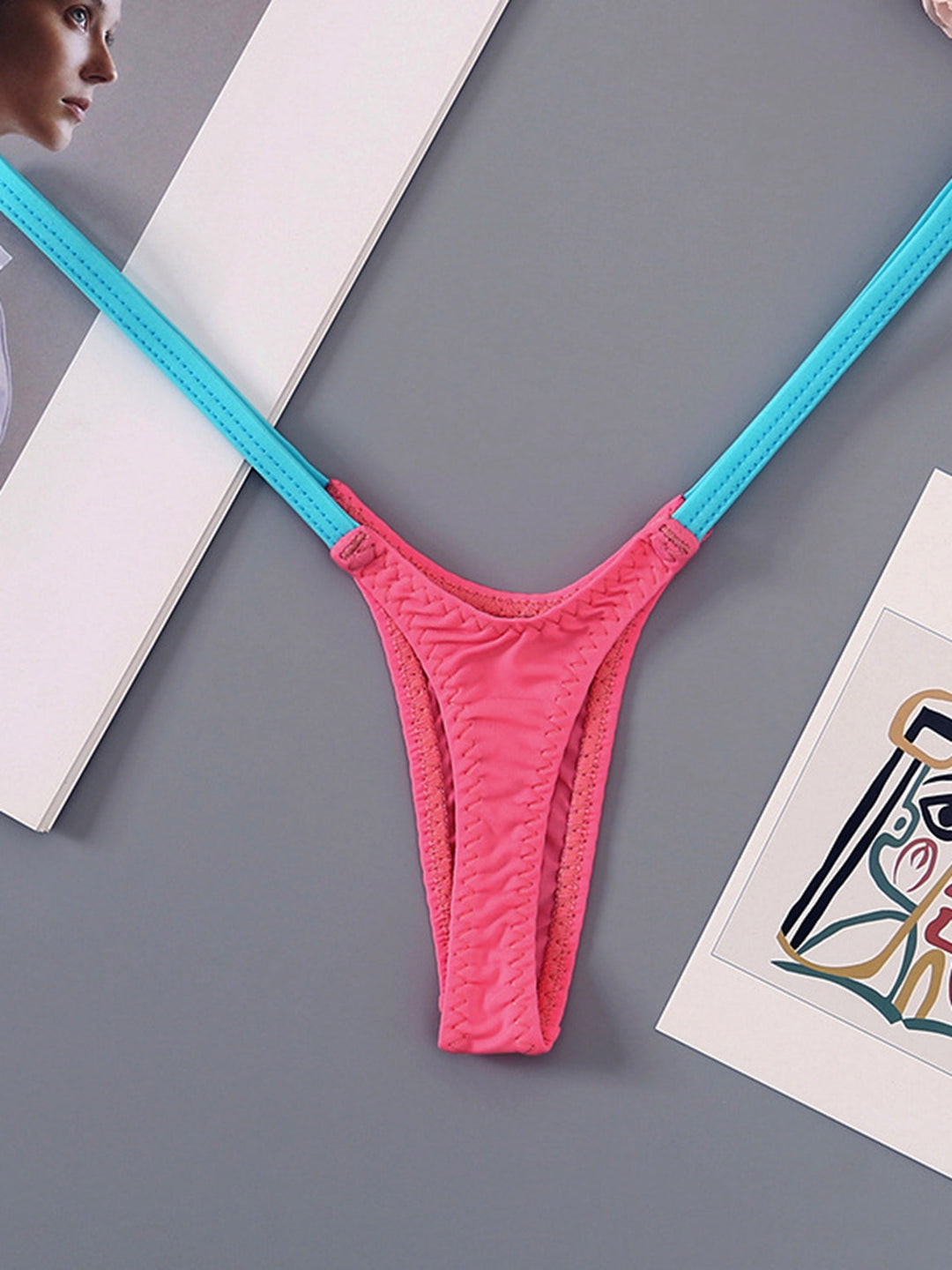 LIVIABLISS 7212 – Kontrast Renk T-String Külot