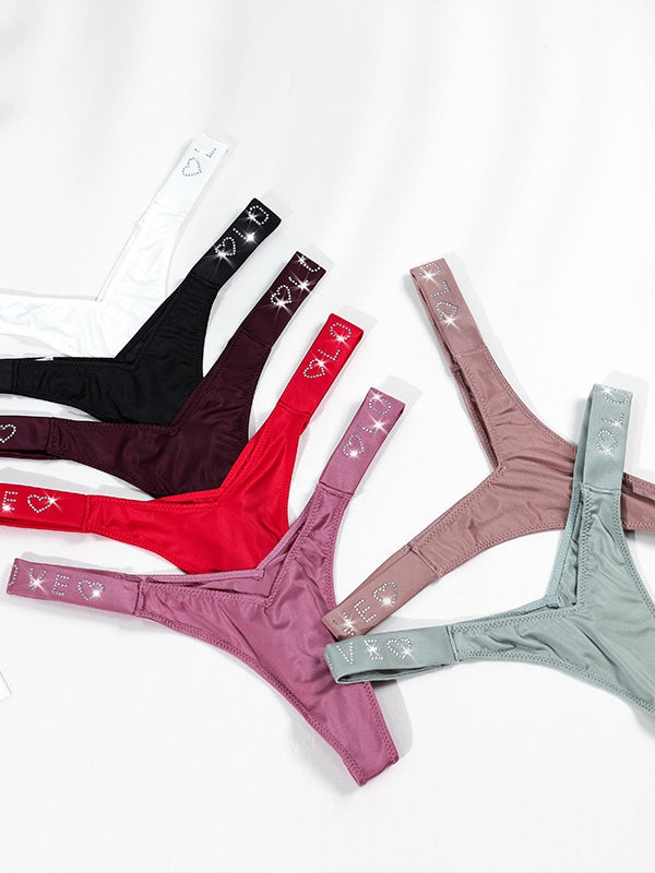 Liviabliss 7162 - Sparkling Diamond Ice-silk Sports Külot