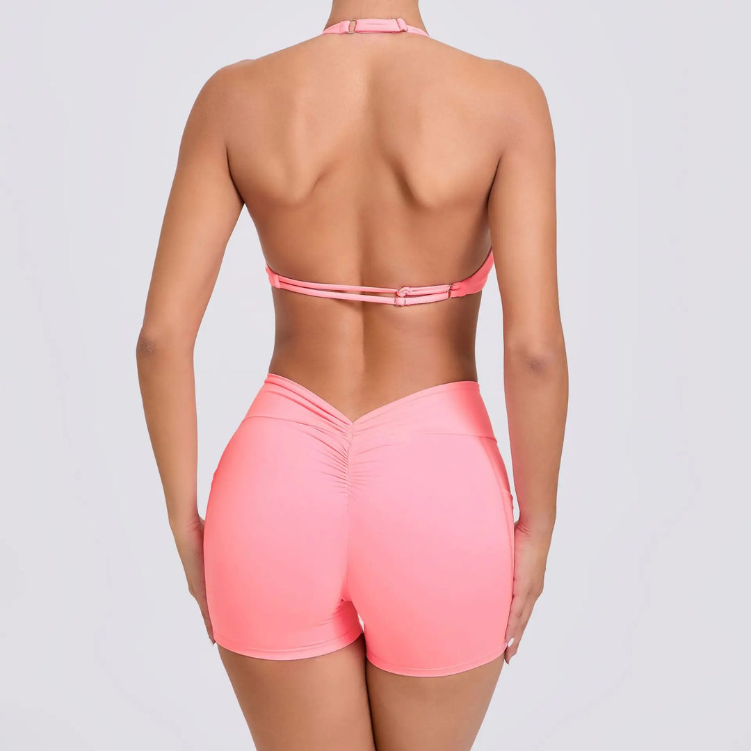 Livia 5601-03 Şok Emici Bra & Hızlı Kuruyan Şort Spor Takımı