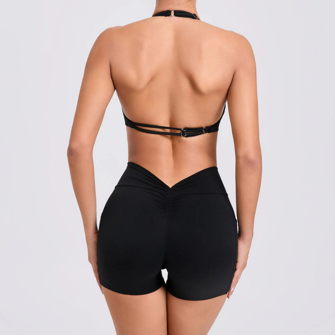 Livia 5601-03 Şok Emici Bra & Hızlı Kuruyan Şort Spor Takımı