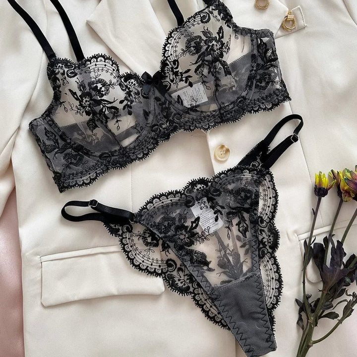 Livia 2479 Transparan bralet set