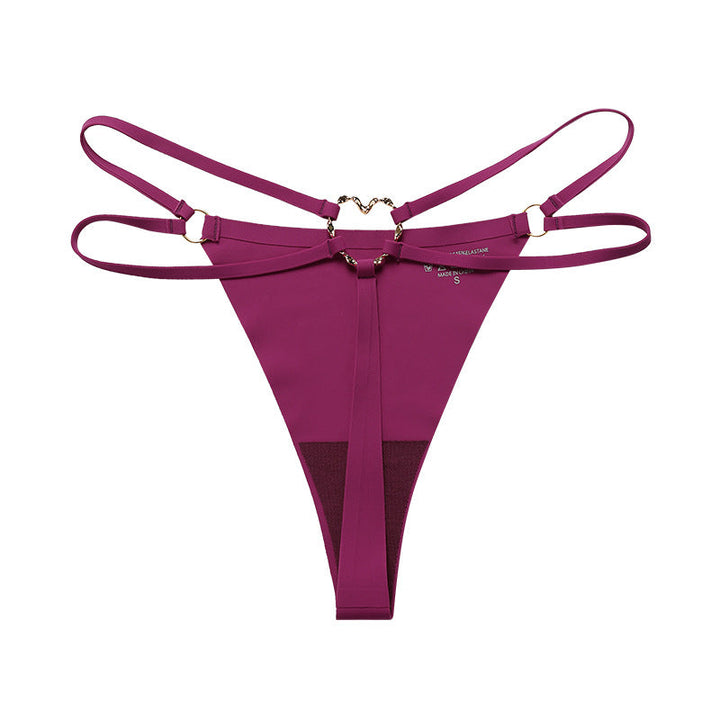 Liviabliss 7157 - Back Heart Shape Crystal Oyuklu Out T-String Külot