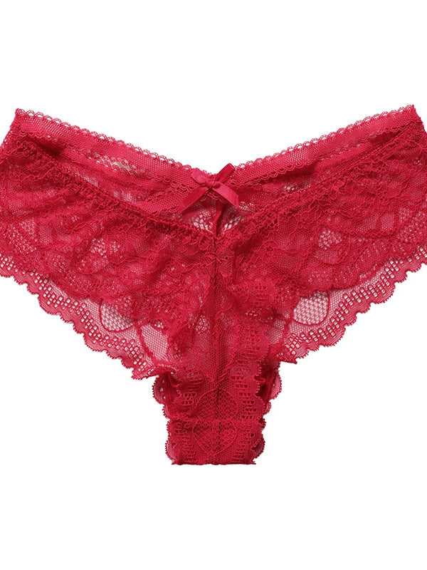 LIVIABLISS 7204 – Cut-Out Dantel T-String Külot