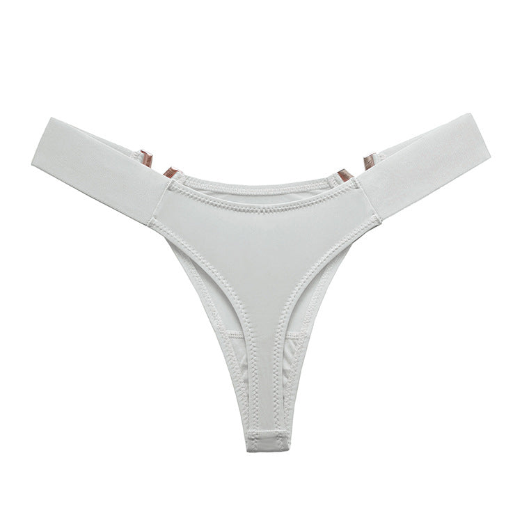 Liviabliss 7140 - V Harf Desenli Solid Color Külot