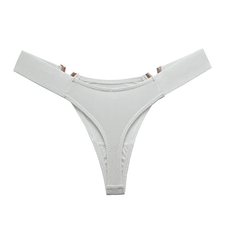 Liviabliss 7140 - V Harf Desenli Solid Color Külot