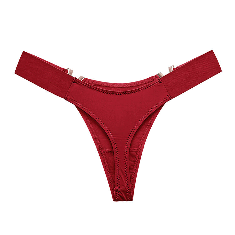 Liviabliss 7140 - V Harf Desenli Solid Color Külot