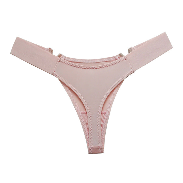 Liviabliss 7140 - V Harf Desenli Solid Color Külot