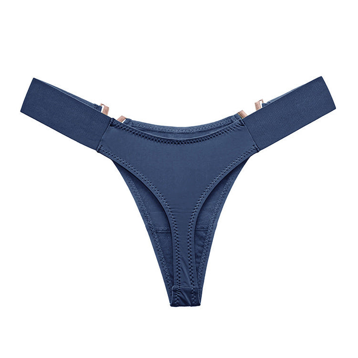 Liviabliss 7140 - V Harf Desenli Solid Color Külot