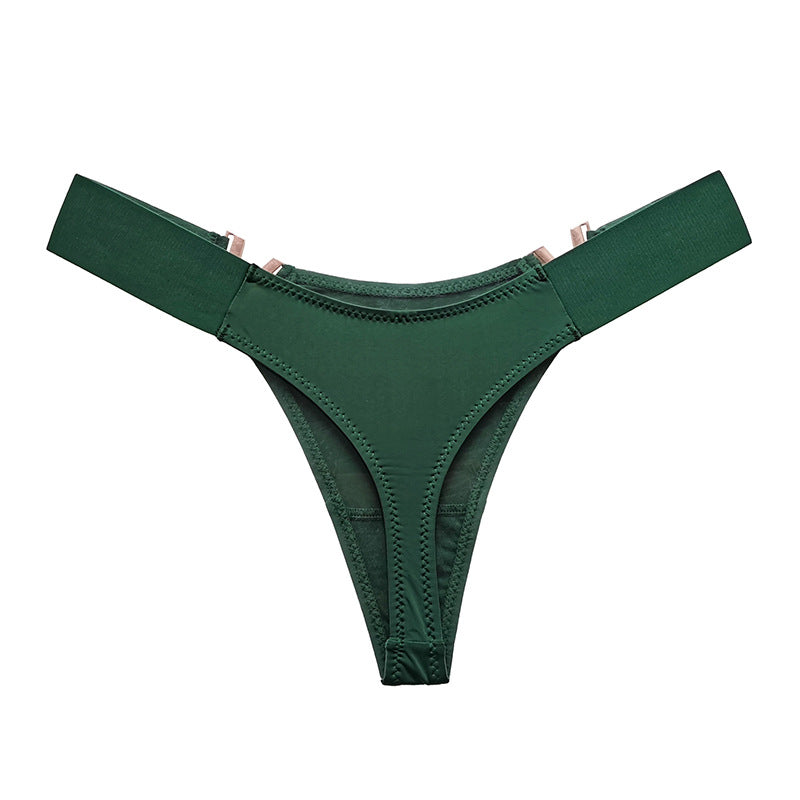 Liviabliss 7140 - V Harf Desenli Solid Color Külot