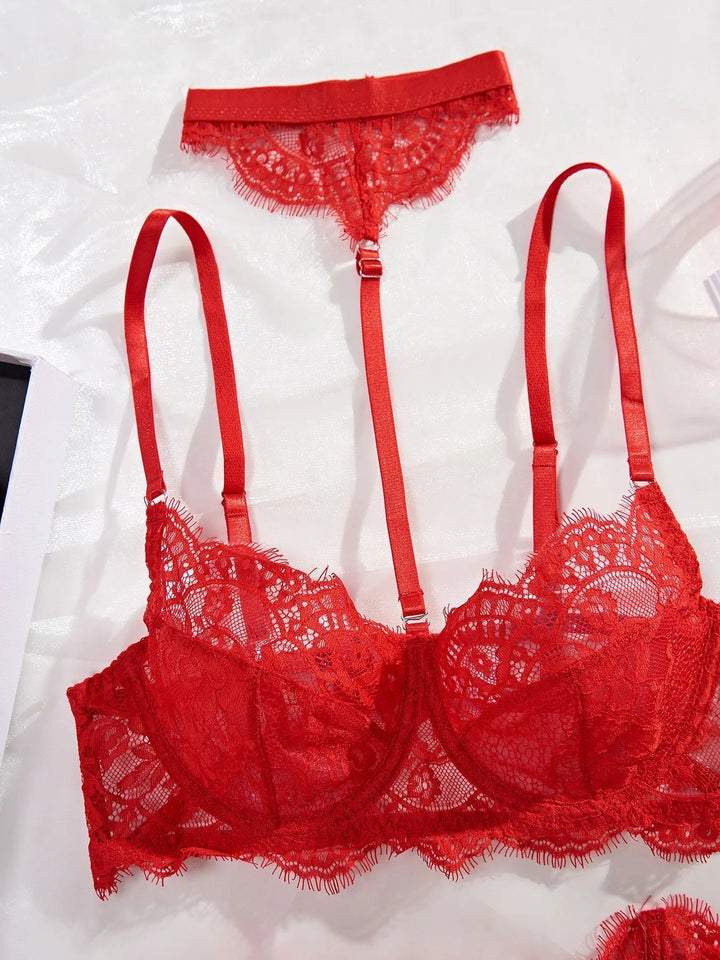 Livia  3015 Allure Strappy Lace Bodysuit