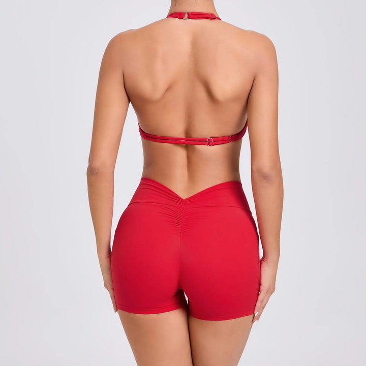 Livia 5601-03 Şok Emici Bra & Hızlı Kuruyan Şort Spor Takımı