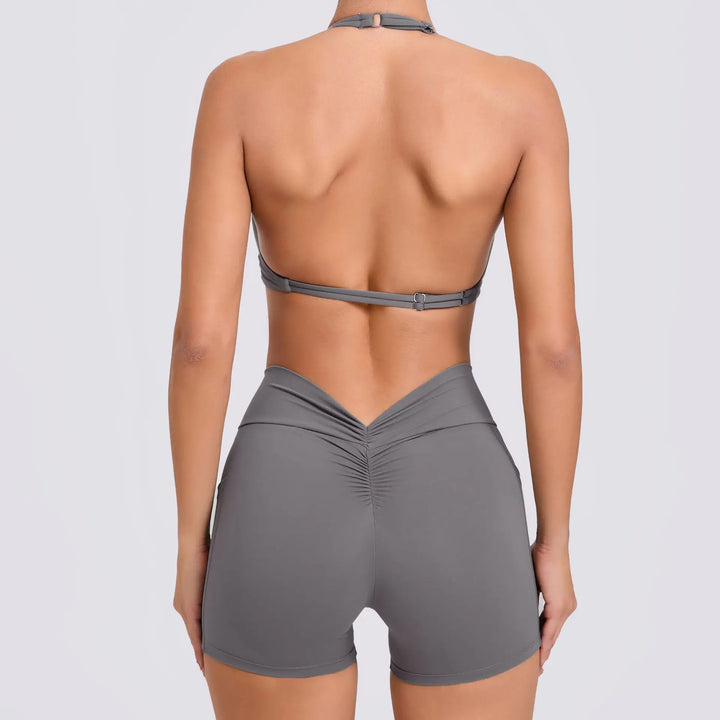 Livia 5601-03 Şok Emici Bra & Hızlı Kuruyan Şort Spor Takımı