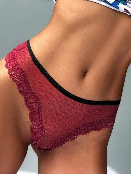 Liviabliss 7127 - See-through Dantel Sports Fitness T-String