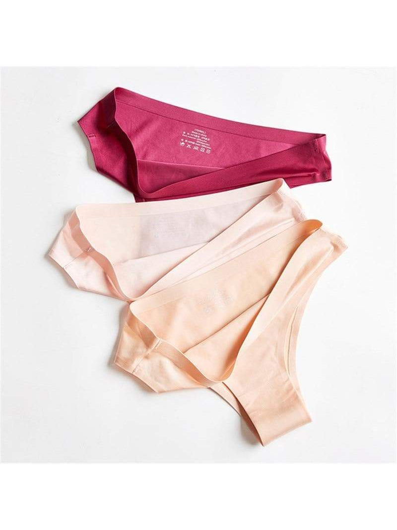 Liviabliss 7128 - Solid Ice Silk Shorts String Külot