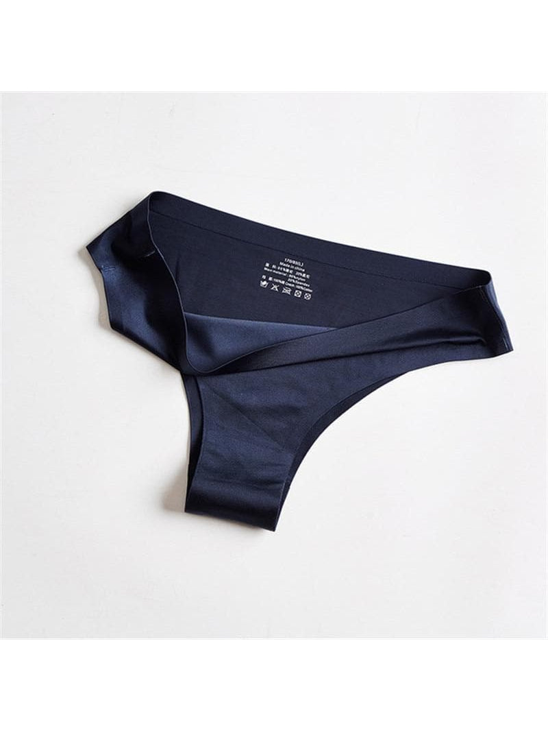 Liviabliss 7128 - Solid Ice Silk Shorts String Külot