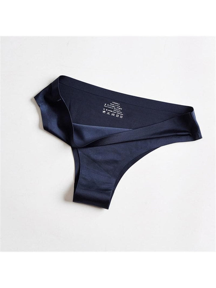 Liviabliss 7128 - Solid Ice Silk Shorts String Külot